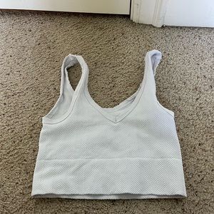NIKIBIKI white seamless tank top